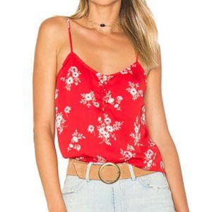 L’Academie x Revolve Button Floral Cami